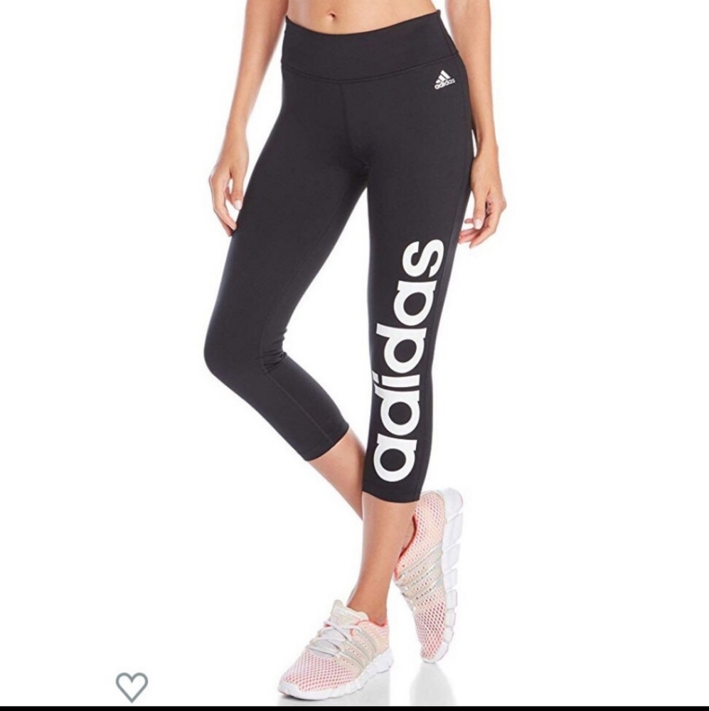 Women's Adidas 3/4 Cropped Leggings